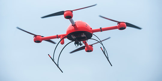 Drony w likwidacji szkód